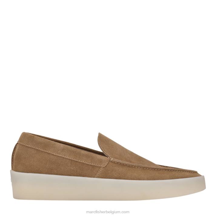 Heren connor loafer Marc Fisher BNX0H728 taupe suède