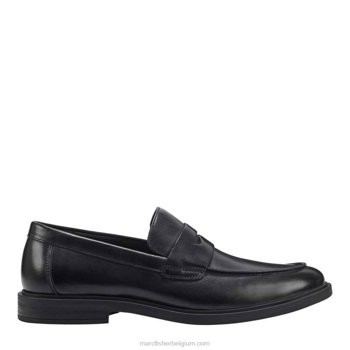 Heren damitri geklede loafer Marc Fisher BNX0H733 zwart leer