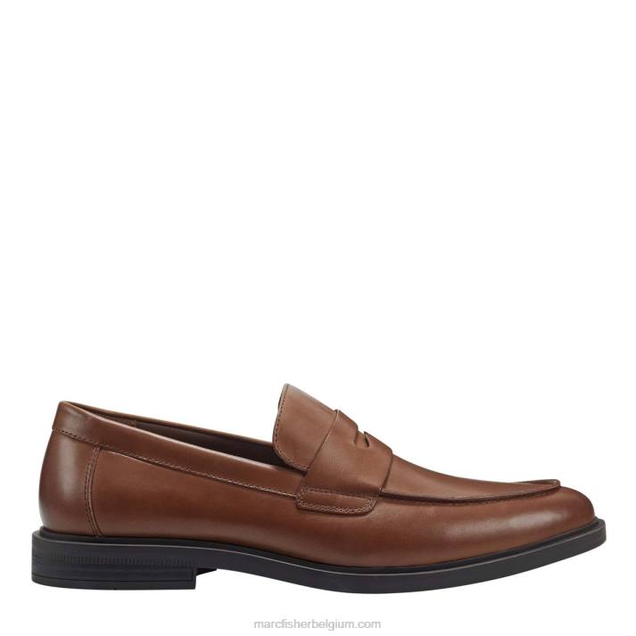 Heren damitri geklede loafer Marc Fisher BNX0H734 bruin leer