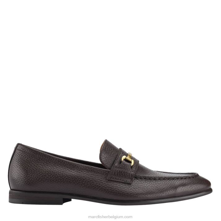 Heren frank loafer Marc Fisher BNX0H725 bruin leer