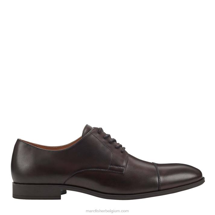 Heren kurt jurk loafer Marc Fisher BNX0H714 donkerbruin leer