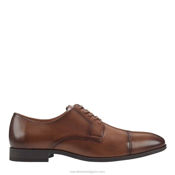 Heren kurt jurk loafer Marc Fisher BNX0H727 middenbruin leer