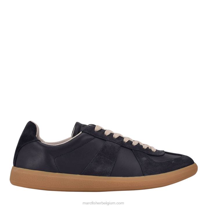Heren sneaker van klei Marc Fisher BNX0H743 marine suède
