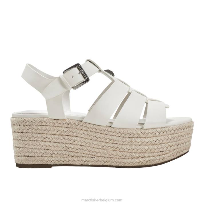 vrouwen Jenila espadrillesandalen Marc Fisher BNX0H235 ivoor
