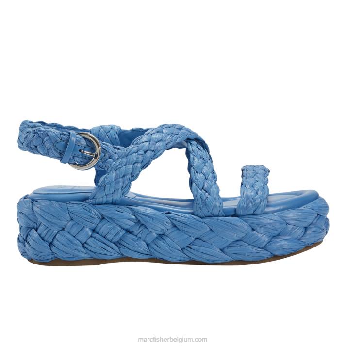 vrouwen genie espadrillesandaal Marc Fisher BNX0H229 blauw
