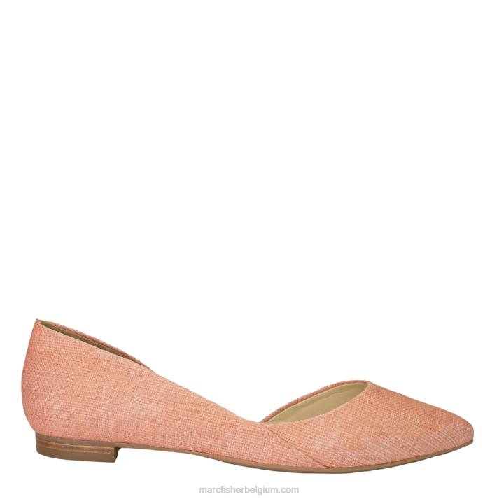 vrouwen zonnig geweven d'orsay plat Marc Fisher BNX0H319 roze