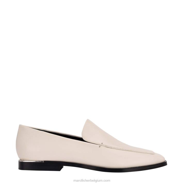 vrouwen hemmy loafer Marc Fisher BNX0H439 chique creme leer