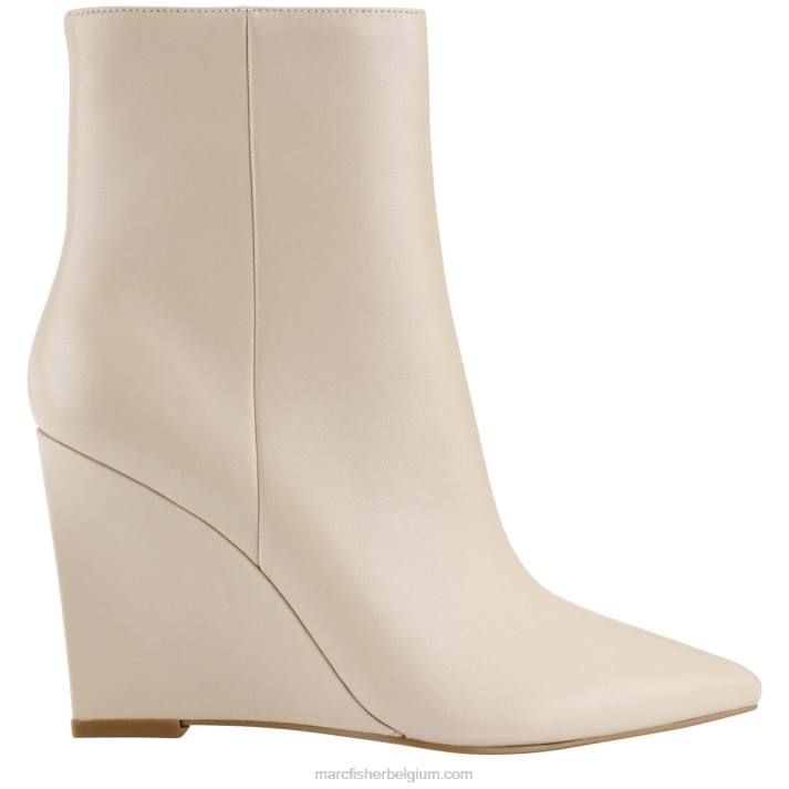 vrouwen dayna wedge bootie Marc Fisher BNX0H37 taupe leer