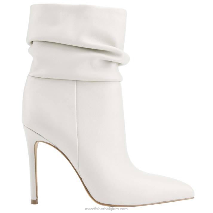 vrouwen rayya jurk bootie Marc Fisher BNX0H126 chique creme leer