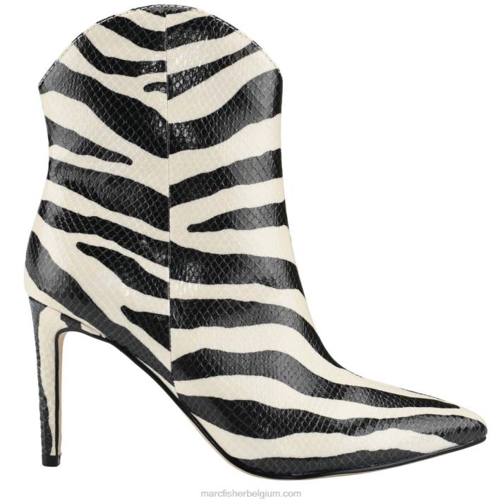 vrouwen revati laars met hak Marc Fisher BNX0H83 zebra slang