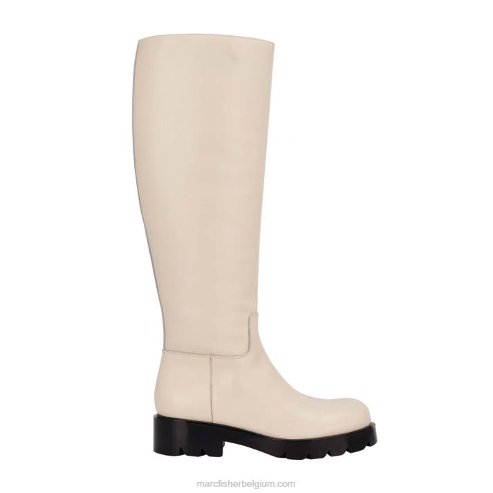 vrouwen phidias schoen met noppenzool Marc Fisher BNX0H175 chique creme leer
