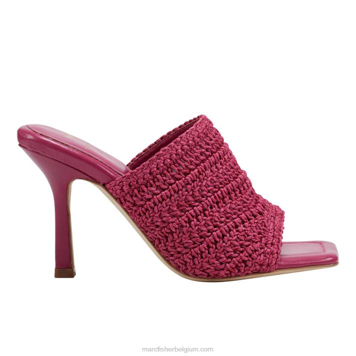 vrouwen muilezel met dako-hakken Marc Fisher BNX0H473 roze
