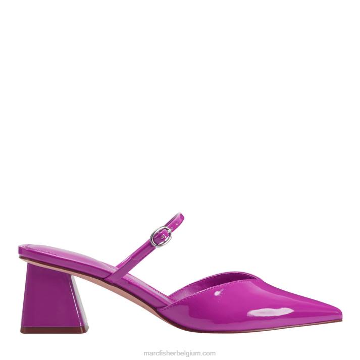 vrouwen muilezel met meerhak Marc Fisher BNX0H497 roze patent