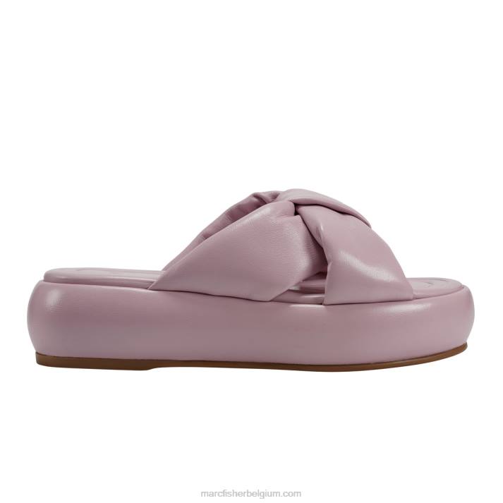 vrouwen vayle platform slide sandaal Marc Fisher BNX0H572 middel roze