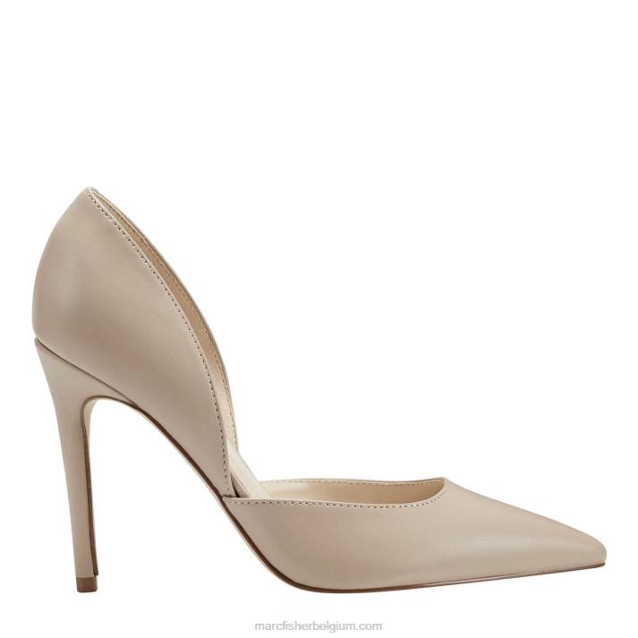 vrouwen christa pumps met spitse neus Marc Fisher BNX0H655 licht natuurlijk