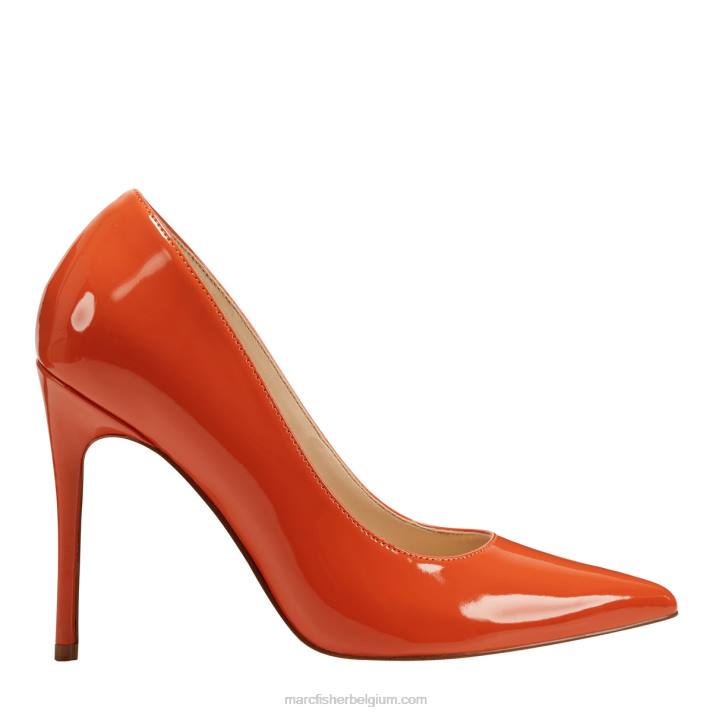 vrouwen code pomp Marc Fisher BNX0H642 oranje patent