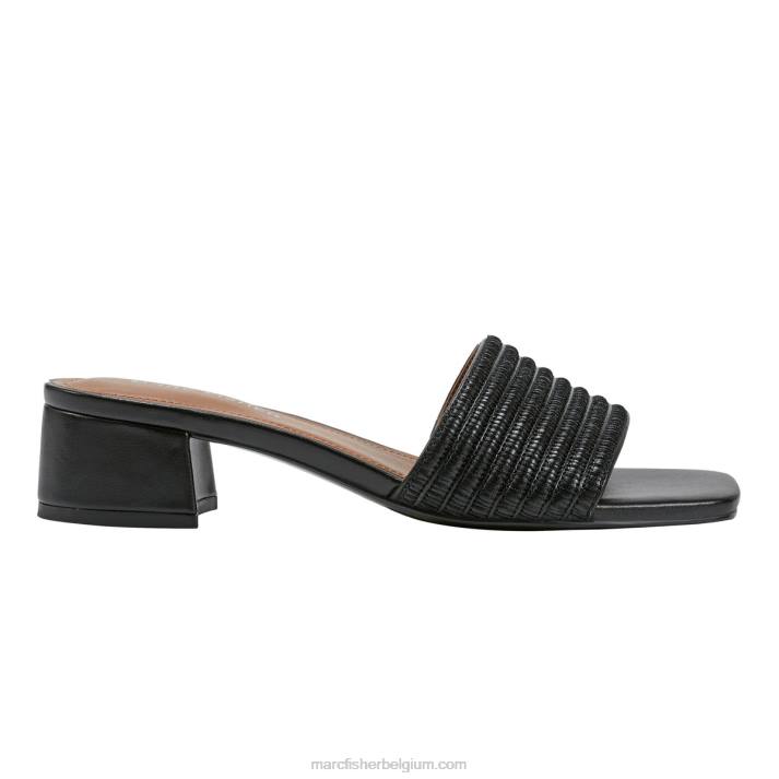 vrouwen cinasa geklede sandalen Marc Fisher BNX0H346 zwart