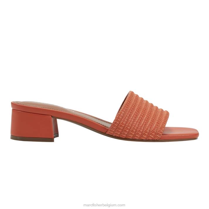 vrouwen cinasa geklede sandalen Marc Fisher BNX0H374 oranje